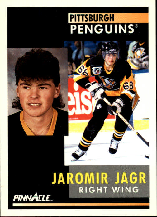 1991-92 Pinnacle #53 Jaromir Jagr