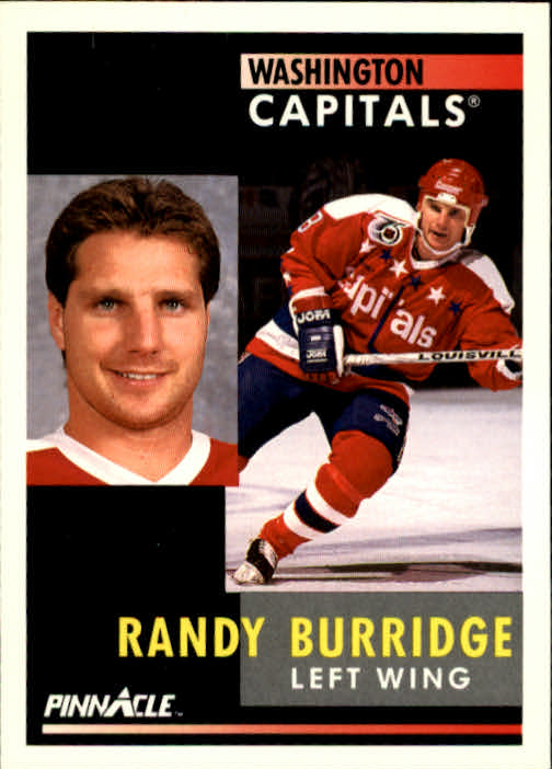 1991-92 Pinnacle #55 Randy Burridge