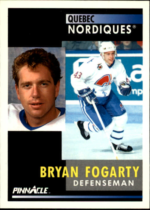 1991-92 Pinnacle #59 Bryan Fogarty