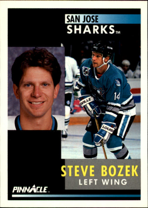 1991-92 Pinnacle #61 Steve Bozek