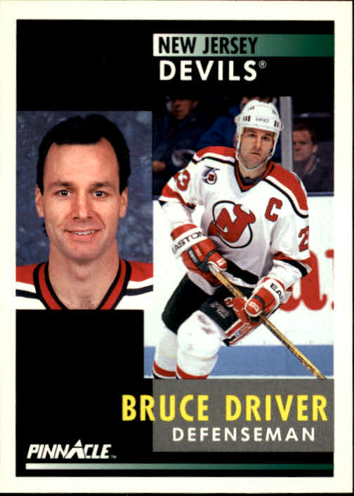 1991-92 Pinnacle #63 Bruce Driver
