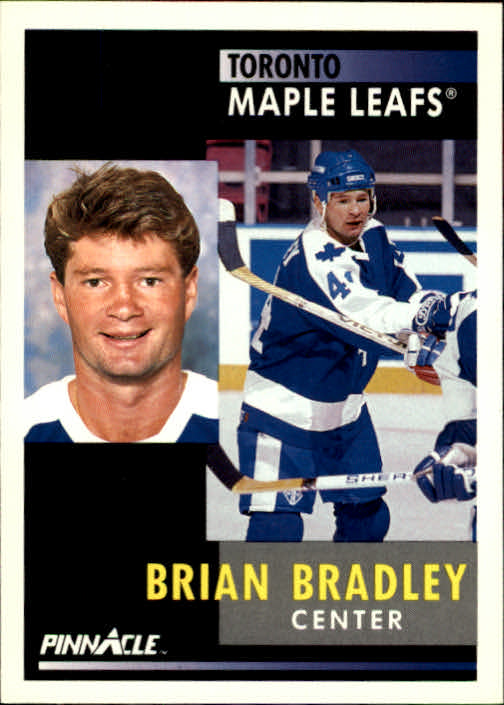 1991-92 Pinnacle #90 Brian Bradley