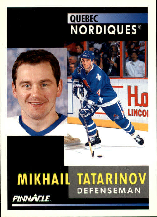 1991-92 Pinnacle #97 Mikhail Tatarinov