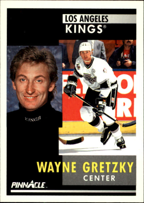 1991-92 Pinnacle #100 Wayne Gretzky