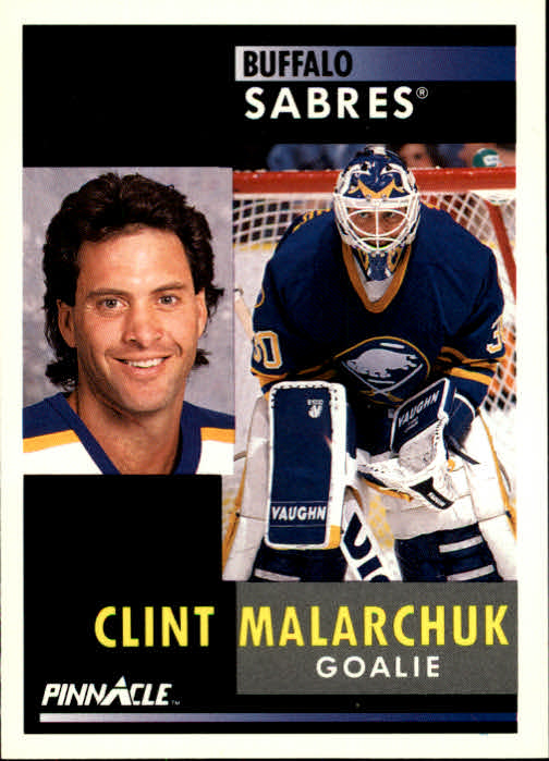 1991-92 Pinnacle #103 Clint Malarchuk