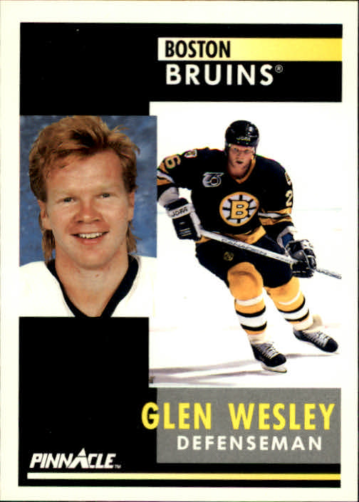 1991-92 Pinnacle #112 Glen Wesley