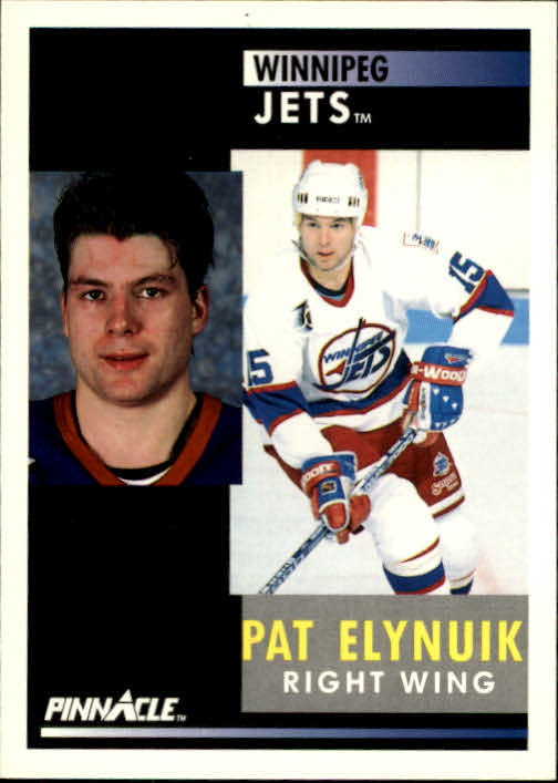 1991-92 Pinnacle #117 Pat Elynuik