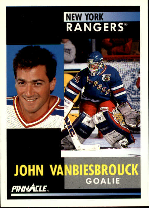 1991-92 Pinnacle #121 John Vanbiesbrouck