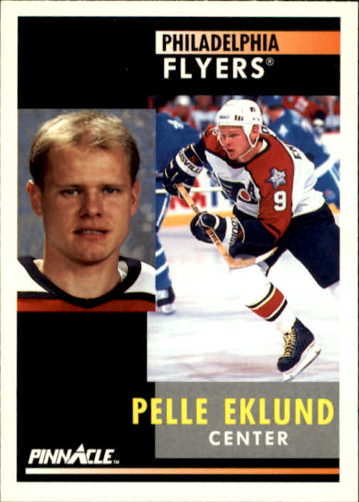 1991-92 Pinnacle #134 Pelle Eklund
