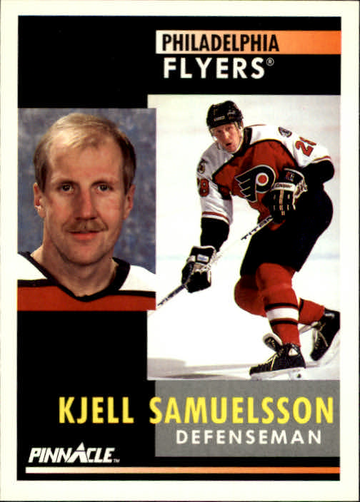 1991-92 Pinnacle #149 Kjell Samuelsson