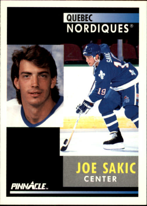 1991-92 Pinnacle #150 Joe Sakic