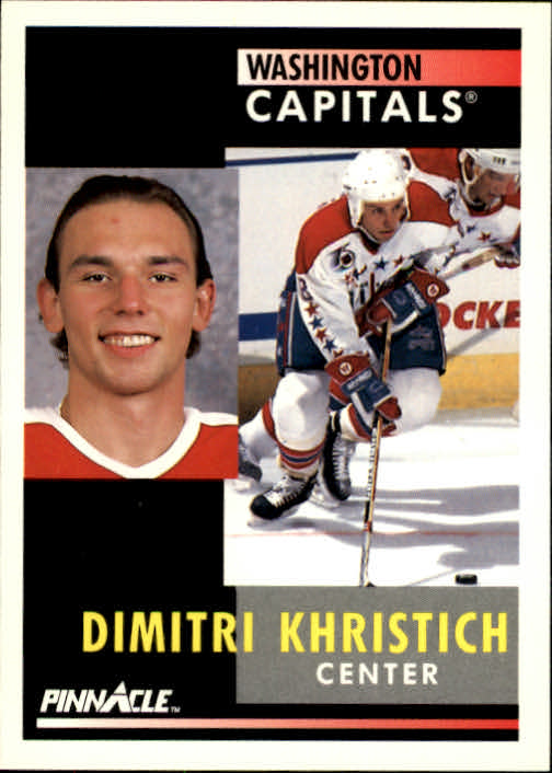 1991-92 Pinnacle #162 Dimitri Khristich
