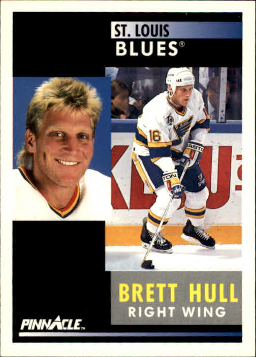 1991-92 Pinnacle #200 Brett Hull
