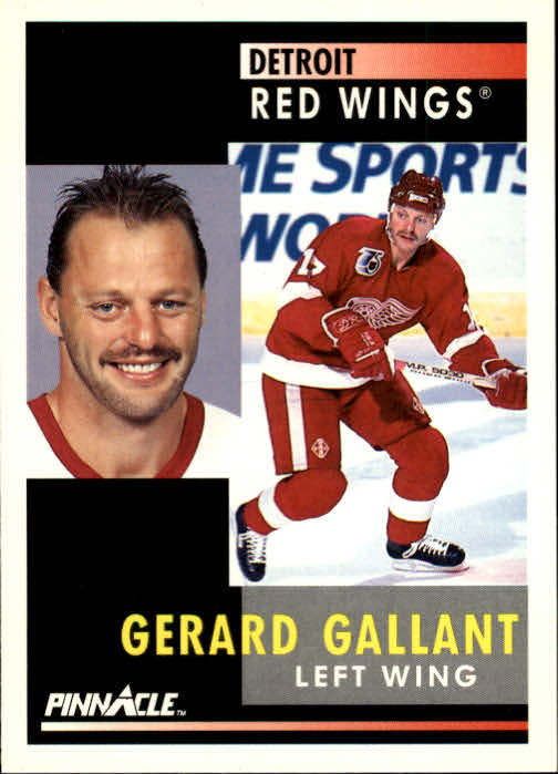 1991-92 Pinnacle #205 Gerard Gallant