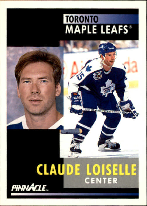 1991-92 Pinnacle #296 Claude Loiselle