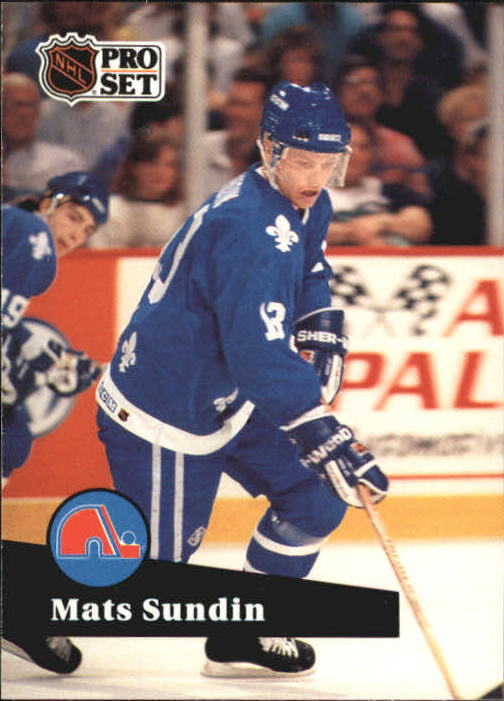 Mats Sundin Signed 1994/95 Select Card #21 Toronto Maple Leafs