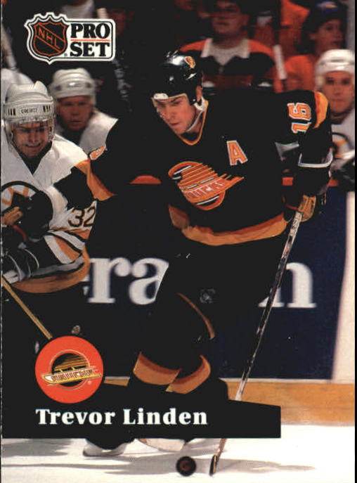 1991-92 Pro Set #236 Trevor Linden