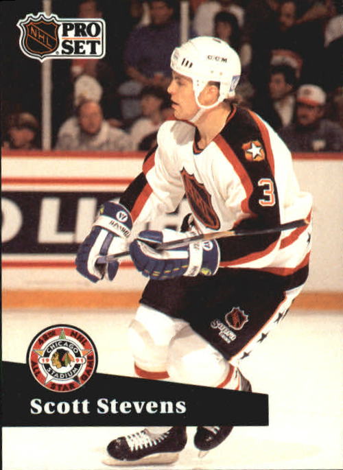 1991-92 Pro Set #292 Scott Stevens AS
