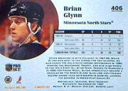 1991-92 Pro Set #406 Brian Glynn back image