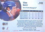 1991-92 Pro Set #446 Tim Kerr back image