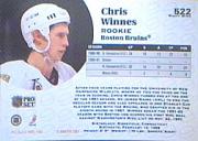1991-92 Pro Set #522 Chris Winnes back image