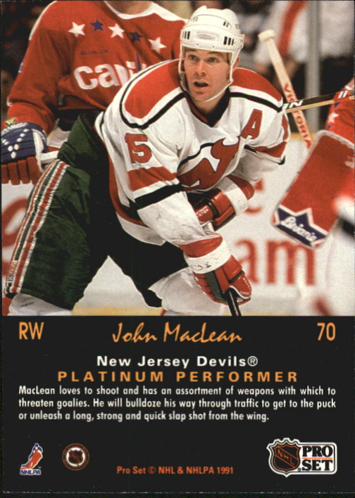 1986-87 O-Pee-Chee John MacLean RC #37 - NHL Hockey Card