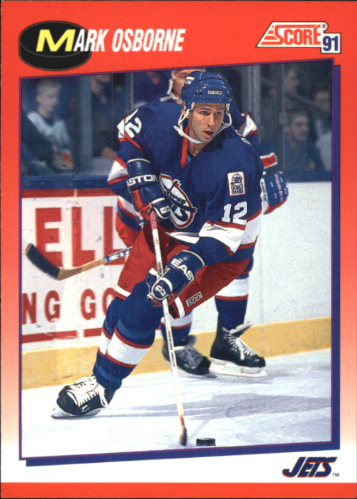 1991-92 Score Canadian Bilingual #39 Mark Osborne