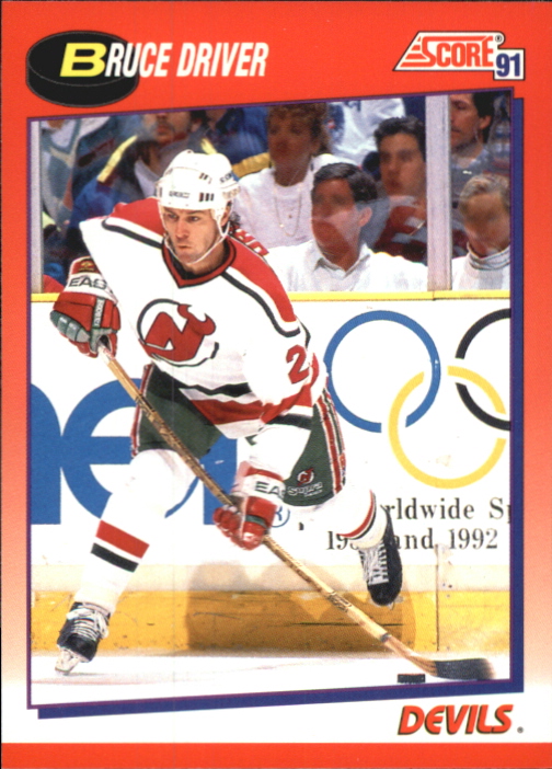 1991-92 Score Canadian Bilingual #89 Bruce Driver