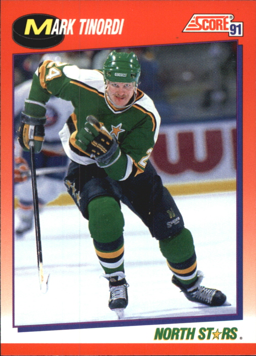 1991-92 Score Canadian Bilingual #93 Mark Tinordi