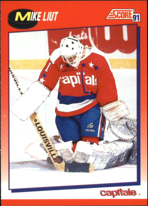 1991-92 Score Canadian Bilingual #99 Mike Liut