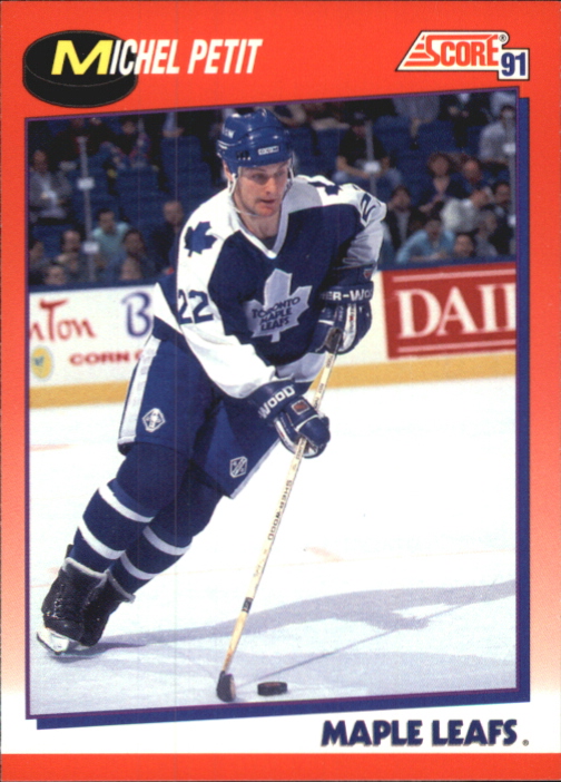1991-92 Score Canadian Bilingual Maple Leafs Hockey Card ...