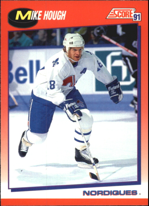 1991-92 Score Canadian Bilingual #112 Mike Hough