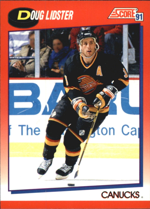 1991-92 Score Canadian Bilingual #215 Doug Lidster