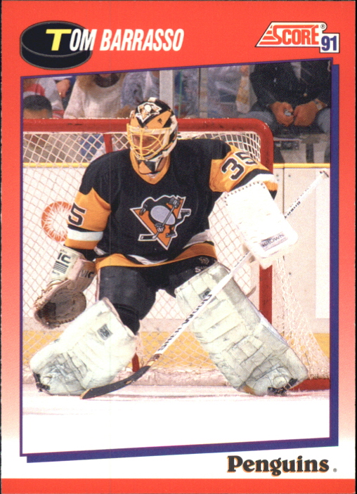 1991-92 Score Canadian Bilingual #225 Tom Barrasso