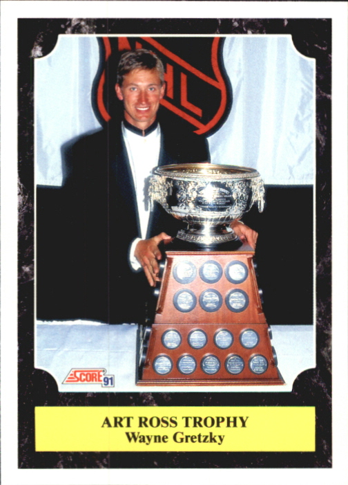 1991-92 Score Canadian Bilingual #317 Wayne Gretzky Ross