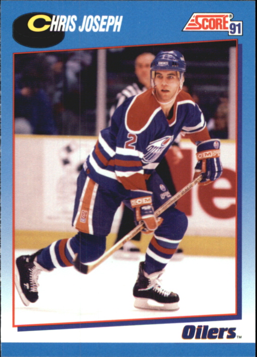 1991-92 Score Canadian Bilingual #415 Chris Joseph
