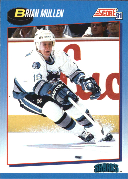 1991-92 Score Canadian Bilingual #552 Brian Mullen
