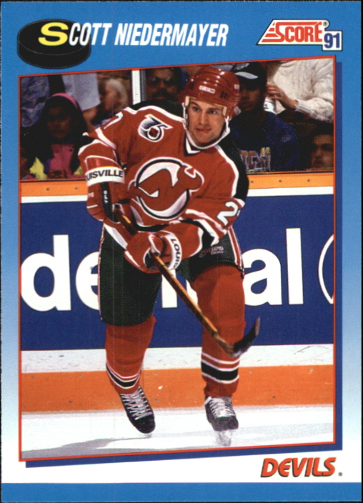 1991-92 Score Canadian Bilingual #577 Scott Niedermayer