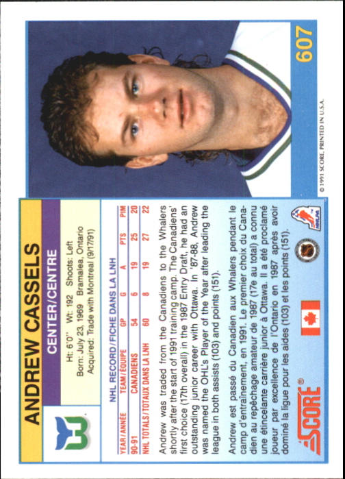 1991-92 Score Canadian - Bilingual #593 Paul Fenton