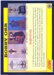 1991-92 Score Bobby Orr #6 Bobby Orr/Award Winner/(Found only in/American English packs) back image