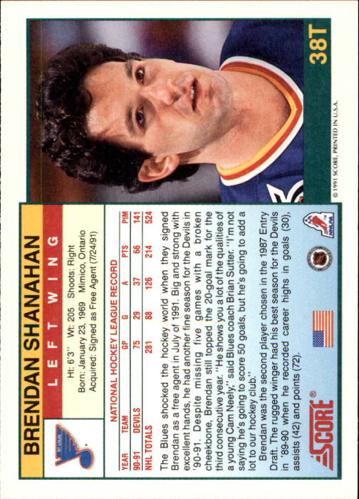 1991 92 Score Rookie Traded Hockey Cards Pick From List EBay