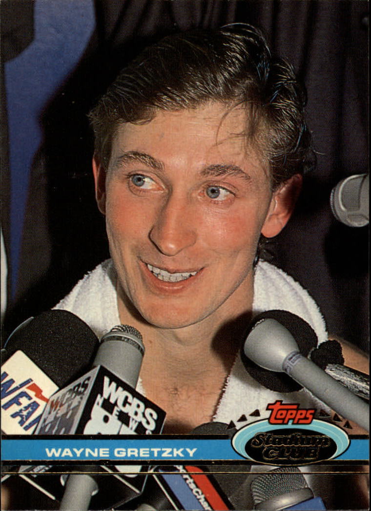 1991-92 Stadium Club #1 Wayne Gretzky