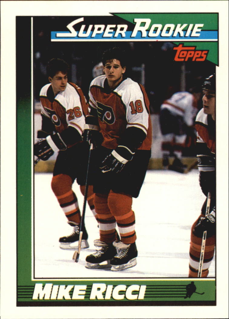 1991-92 Topps #13 Mike Ricci SR
