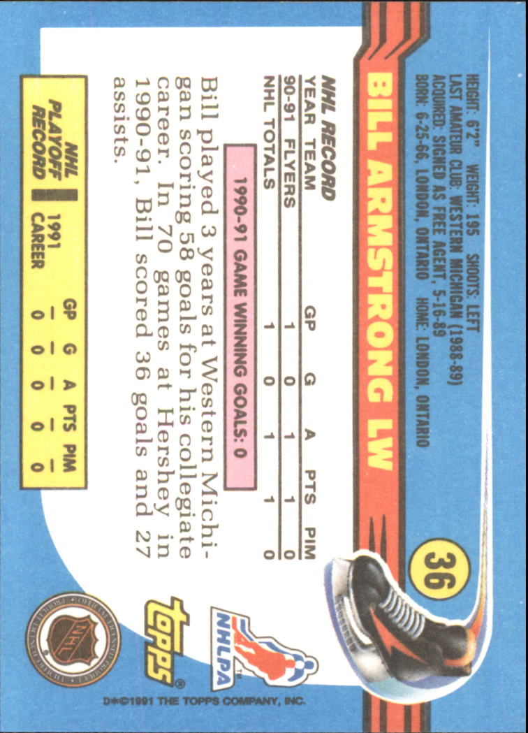 1991-92 Topps Hockey (Pick Card From List 1-307) C60 05-24 - Picture 53 of 495