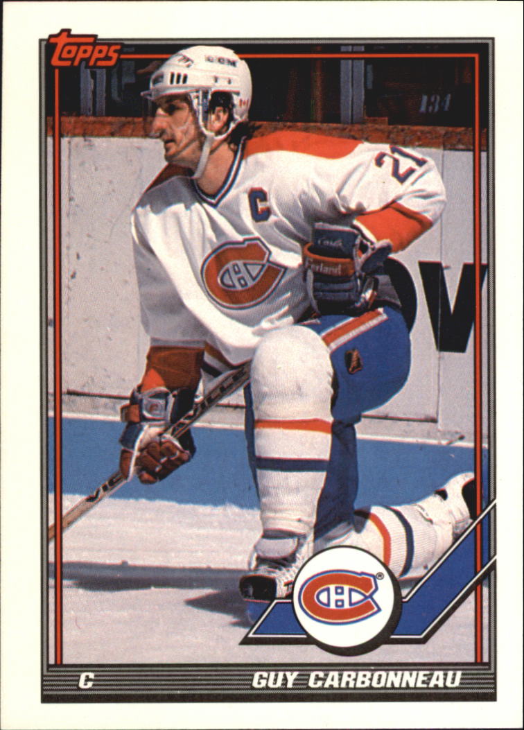 1991-92 Topps Hockey (Pick Card From List 1-307) C60 05-24 - Picture 82 of 495