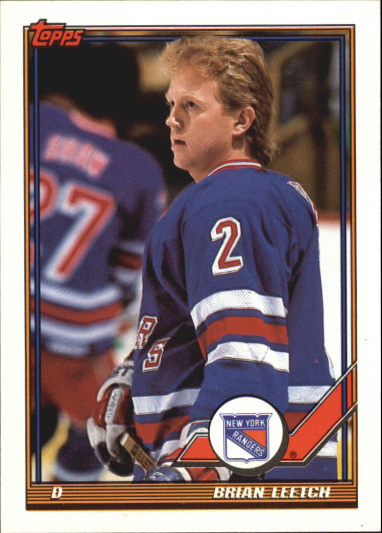 1991-92 Topps #108 Brian Leetch