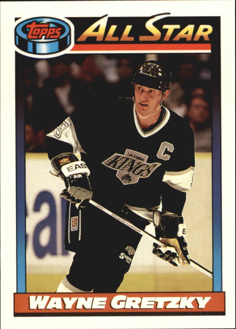 1991-92 Topps #258 Wayne Gretzky AS