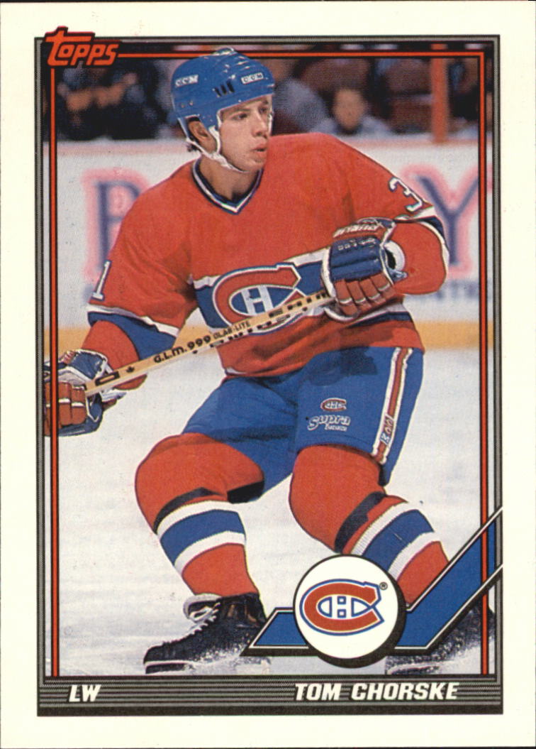 1991-92 Topps Hockey (Pick Card From List 1-307) C60 05-24 - Picture 456 of 495