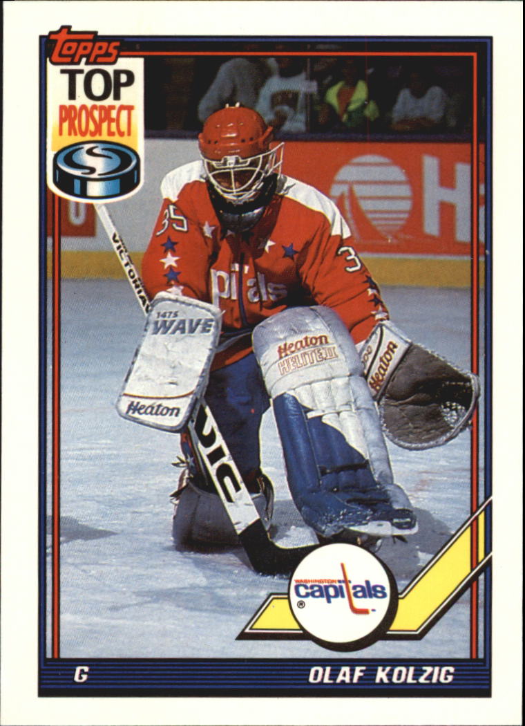 1991-92 Topps #290 Olaf Kolzig