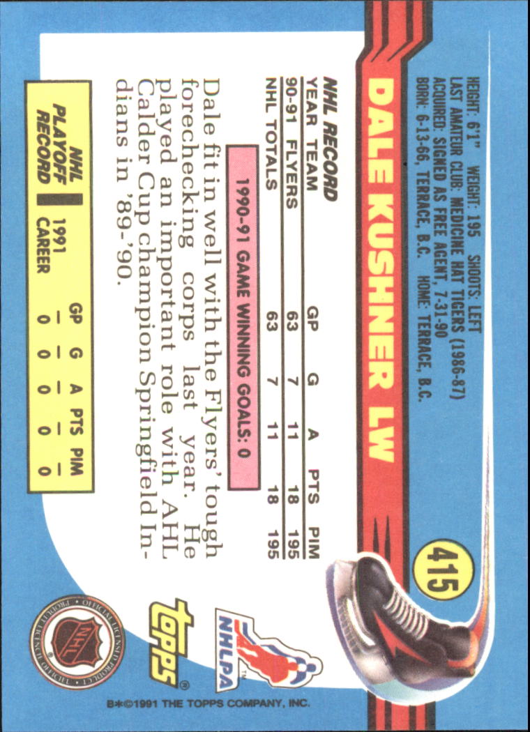 A8403- 1991-92 Topps Hockey Cards 401-528 +Inserts -You Pick- 15+ FREE US SHIP - Picture 29 of 247